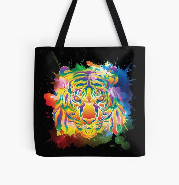 LGBT Pride Daddy Tiger Rainbow Best Dad Ever Father's Day Tote Bag