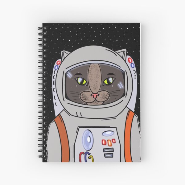 Item preview, Space Kitty designed and sold by Onehappyhook.