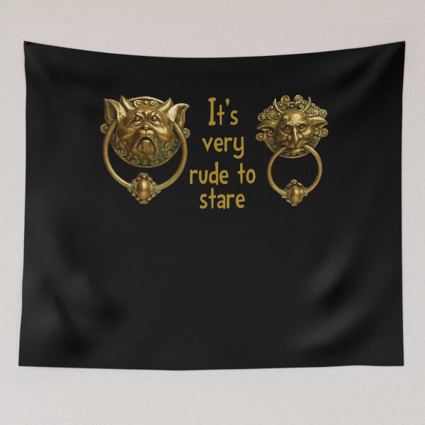 Item preview, It's Very Rude To Stare Knockers Gift Funny designed and sold by Mimoun9.