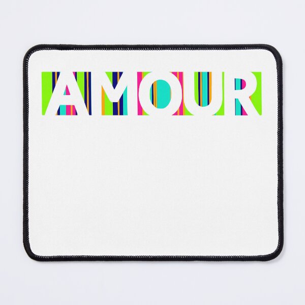 Item preview, AMOUR – Bold French Love Typography Design designed and sold by Get Kind Creations by:GaryKilmer.