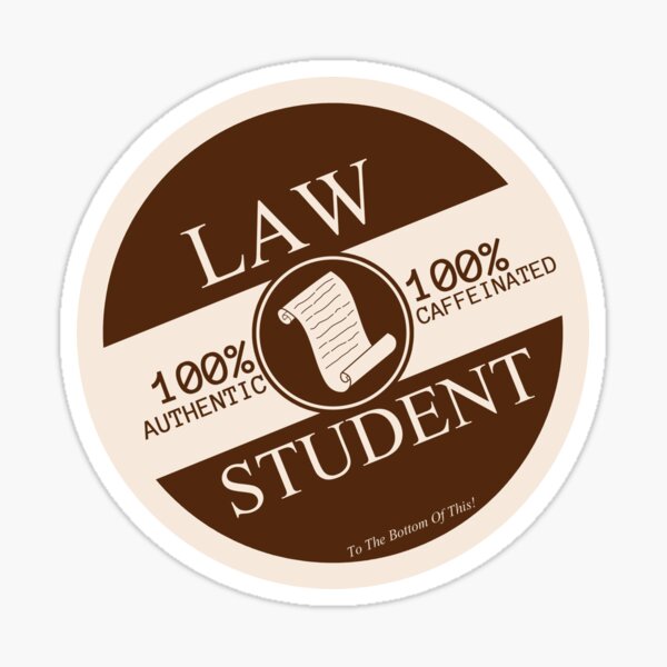 Item preview, Law Student: Coffee Label designed and sold by To The Bottom Of This!.