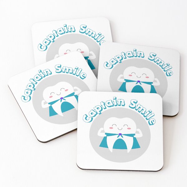 Artikelvorschau, Kapitän Lächeln blau entworfen und verkauft von SmileIllustrated.