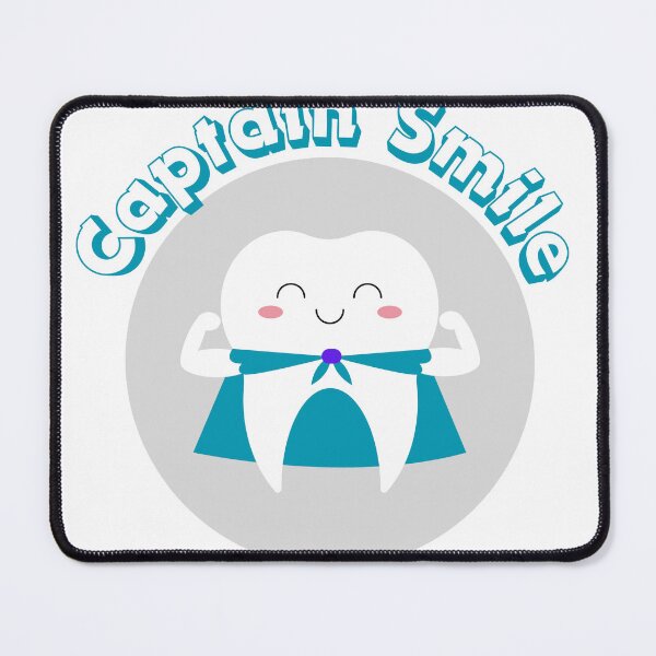 Item preview, Captain smile blue designed and sold by SmileIllustrated.