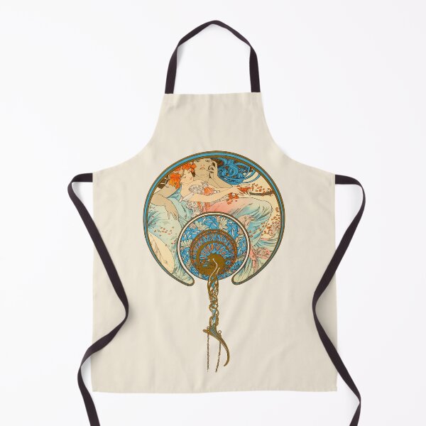 Item preview, Alphonse Mucha - Le Vent Qui Passe...(The Fan), 1899 designed and sold by elektronen.