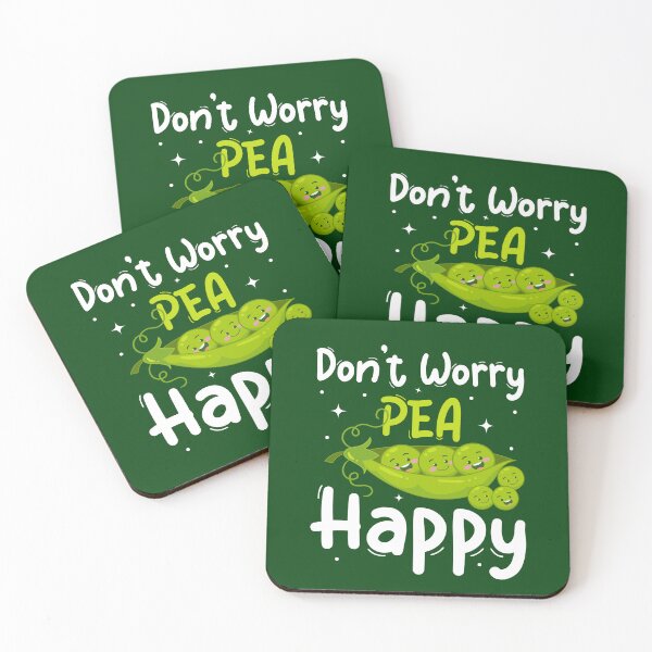 Item preview, Don't Worry Pea Happy designed and sold by scooterbaby.