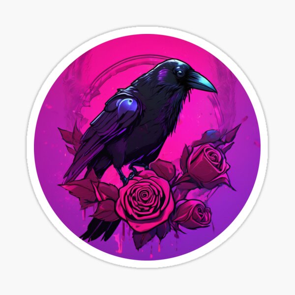 Item preview, Ravens Roses  designed and sold by wonderinpixels.