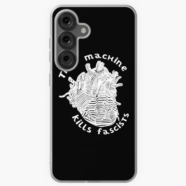 Artikel-Vorschau von Diese Maschine tötet Faschisten (Monochrom Weiß), designt und verkauft von InkThinkArt.