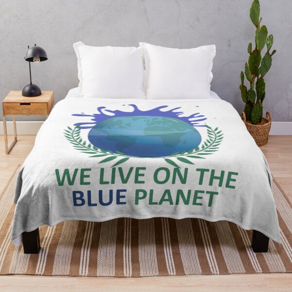 Item preview, We Live On The Blue Planet designed and sold by To The Bottom Of This!.