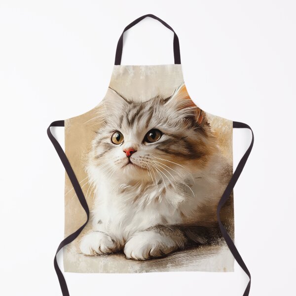 Item preview, Fluffy White Cat  designed and sold by WinfinityStudio.