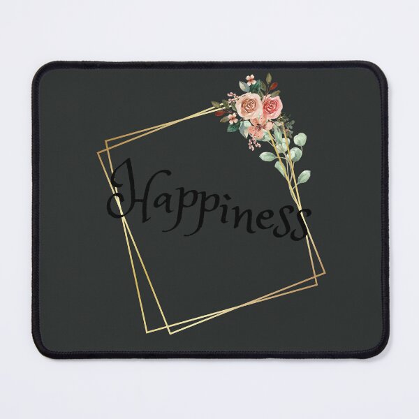 Item preview, "Elegant Gold Geometric Floral Frame - Rose & Watercolor Leaves" designed and sold by Nadia-joy.