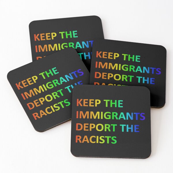 Item preview, Keep the Immigrants, Deport the Racists  designed and sold by LeftAF.