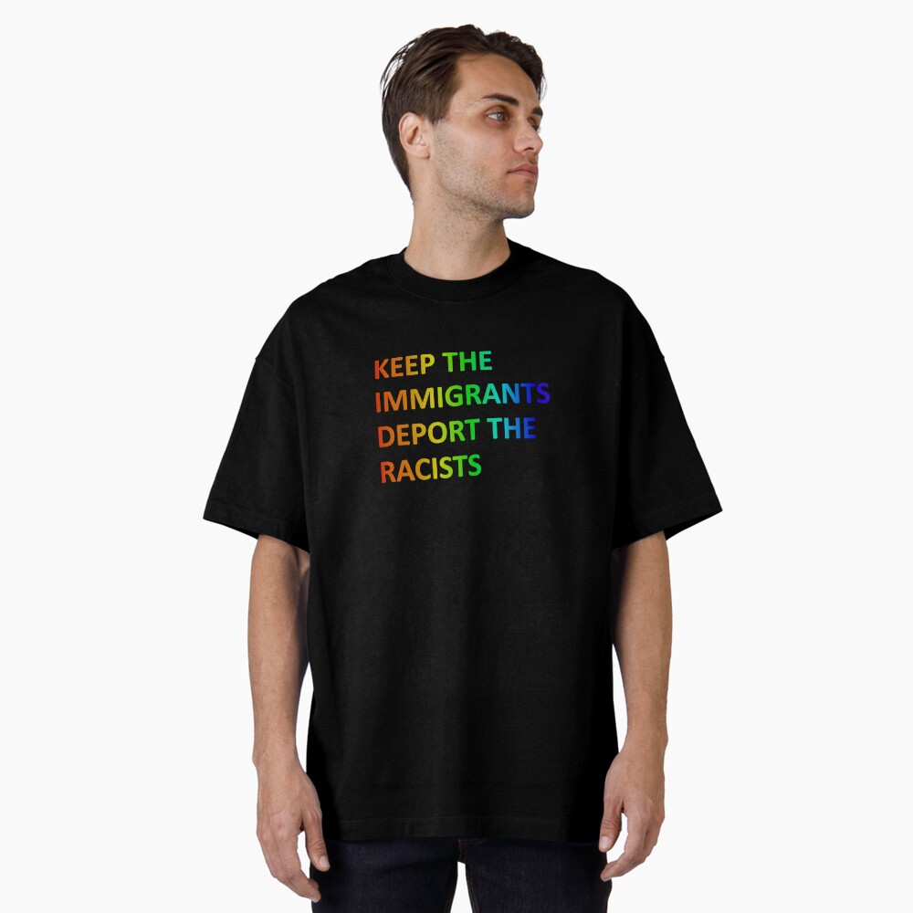 Vista previa del artículo con la obra «Camiseta holgada», diseñado y vendido por LeftAF.