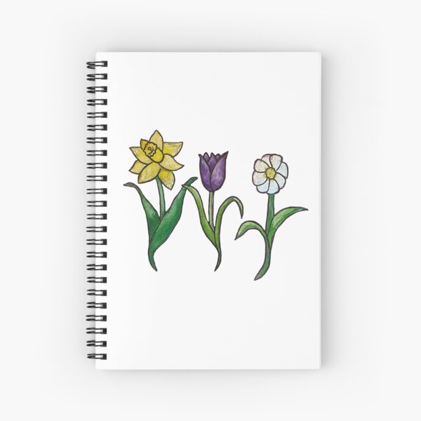 Aperçu de l'œuvre trois fleurs créée et vendue par Nadyastinyshop8.