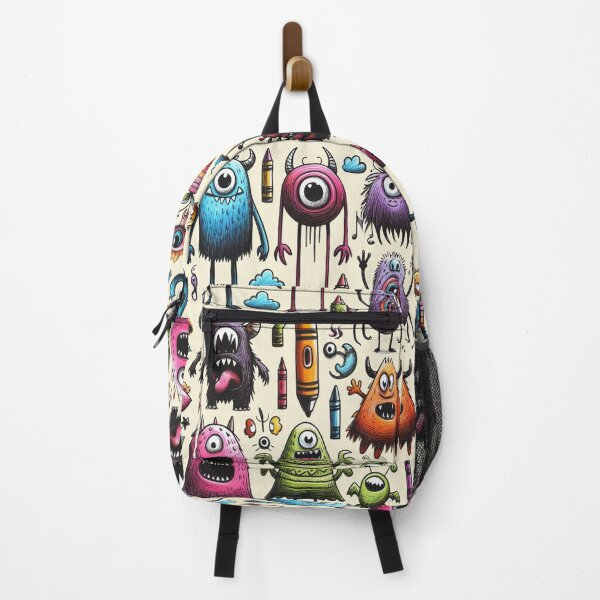 Item preview, monster doodle kids drawing designed and sold by digilabs.