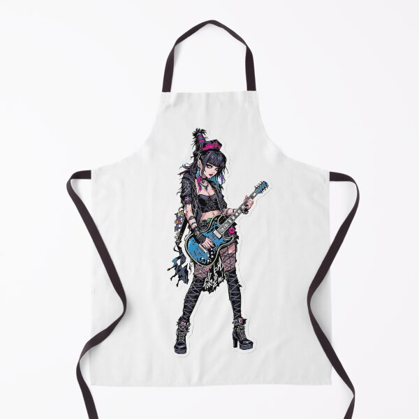 Item preview, rock punk girl designed and sold by rajdigitalarts.