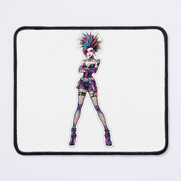 Item preview, punk girl designed and sold by rajdigitalarts.