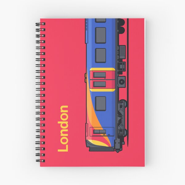 Item preview, London Class 450 Red World Train Side England UK designed and sold by VoodooCircus.
