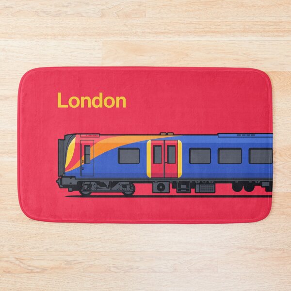Item preview, London Class 450 Red World Train Side England UK designed and sold by VoodooCircus.