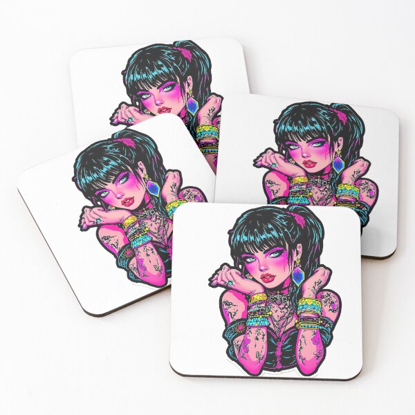 Item preview, punk girl designed and sold by rajdigitalarts.