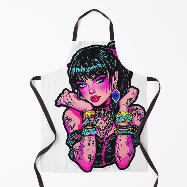 Item preview, punk girl designed and sold by rajdigitalarts.