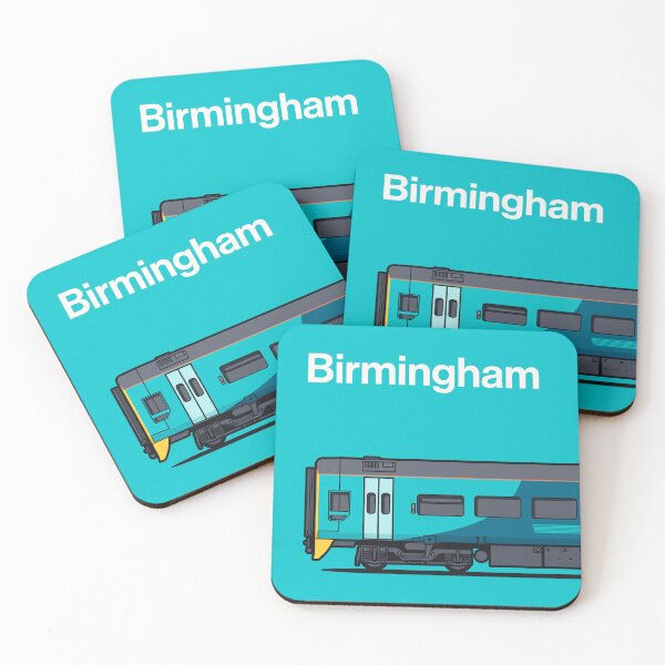 Item preview, Birmingham Class 158 World Train Side England UK designed and sold by VoodooCircus.