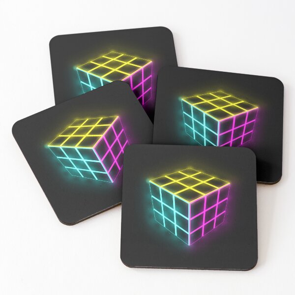 Item preview, Vibrant Neon Cube CMY designed and sold by Christian Brandtner.