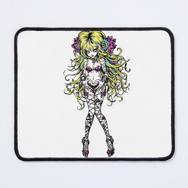 Item preview, gothic punk girl designed and sold by rajdigitalarts.