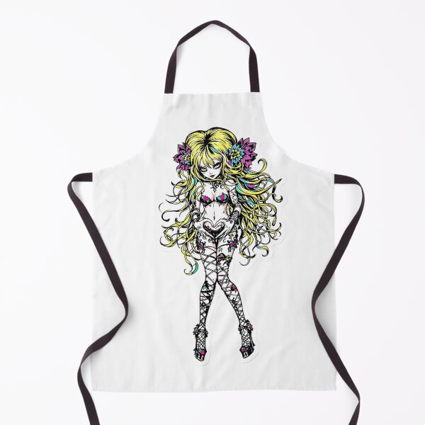 Item preview, gothic punk girl designed and sold by rajdigitalarts.
