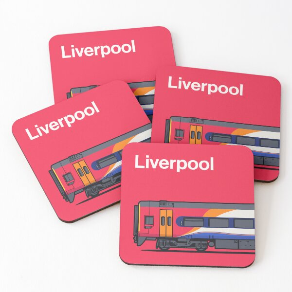 Item preview, Liverpool Class 158 World Train Side England UK designed and sold by VoodooCircus.