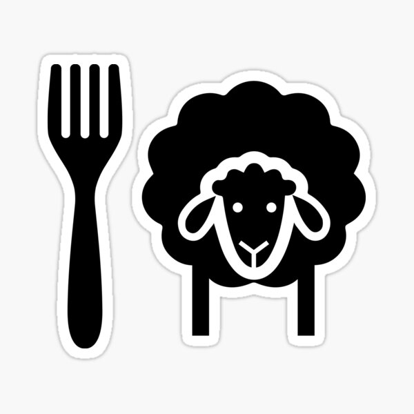 Artikel-Vorschau von Gabel, Mutterschaf!, designt und verkauft von Mama.Does.Designs.