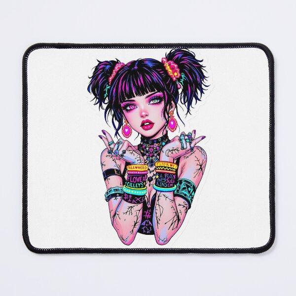 Item preview, punk girl designed and sold by rajdigitalarts.