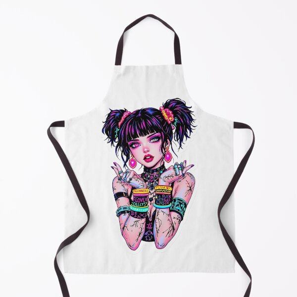 Item preview, punk girl designed and sold by rajdigitalarts.