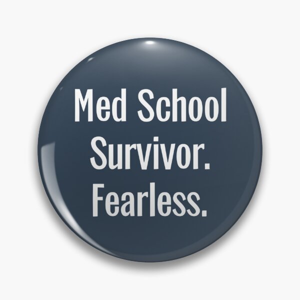 Item preview, Med School Survivor - Fearless Doctor T-Shirt designed and sold by TeesByOquad.