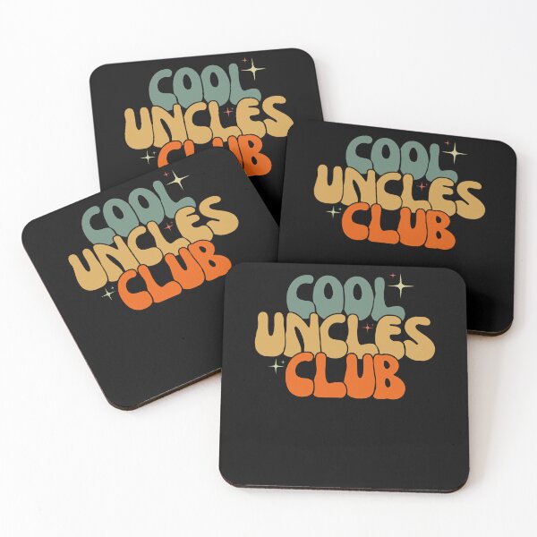 Item preview, Retro Groovy Cool Uncles Club Funny New Uncle designed and sold by Dressed For  Duty.