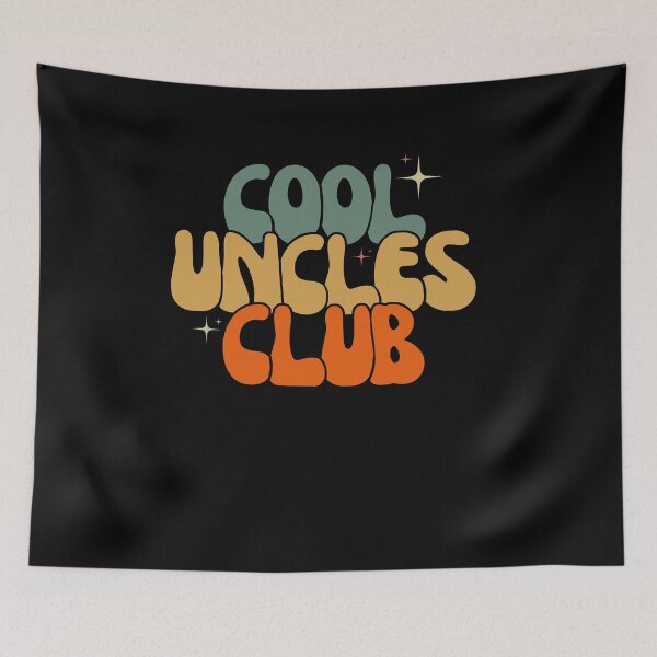 Item preview, Retro Groovy Cool Uncles Club Funny New Uncle designed and sold by Dressed For  Duty.