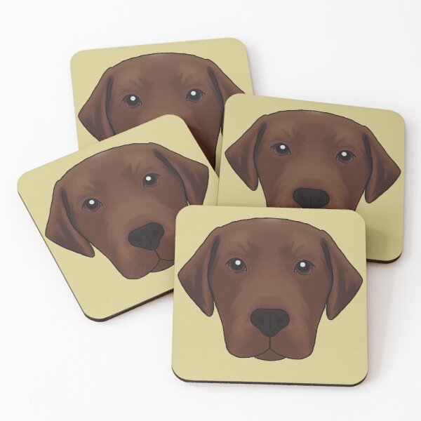 Item preview, Labrador Retriever dog dark brown designed and sold by tayaan.