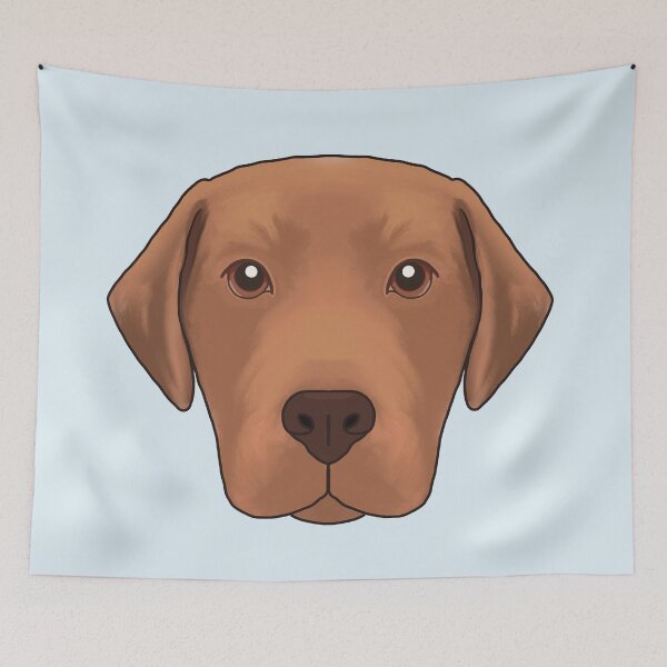 Item preview, Labrador Retriever dog Chocolate brown designed and sold by tayaan.