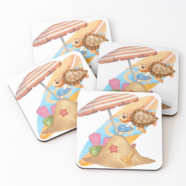 Item preview, Summer Sand Sea Turtle  designed and sold by monpetitbijou.