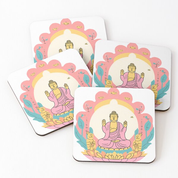 Item preview, Divine Buddha in Serenity - Spiritual Enlightenment Art designed and sold by WeirdSketcher.