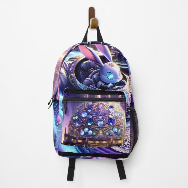 Item preview, A Cyborg Rabbit driving a futuristic flying Car designed and sold by OsirizyahDesign.