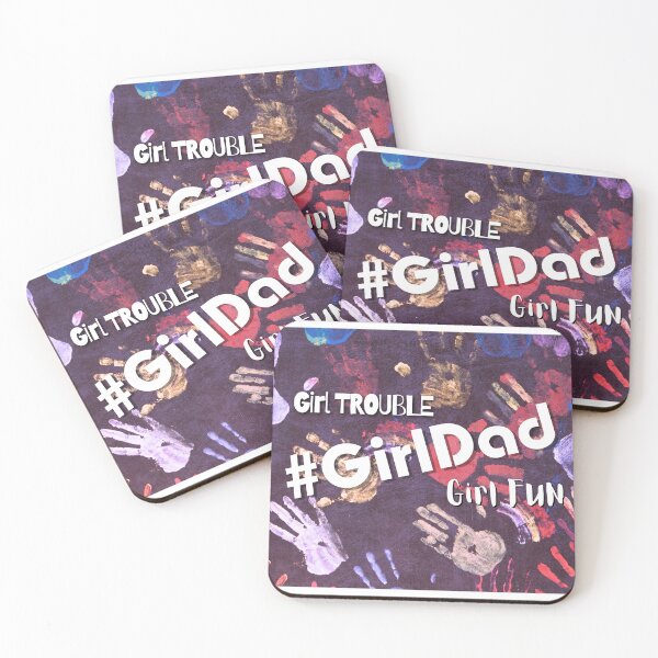 Item preview, #GirlDad Trouble&Fun designed and sold by LoveGraceValor.