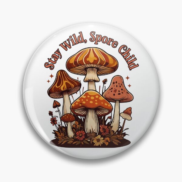 Item preview, Autumal Mushrooms and Wildflowers designed and sold by CottonandQuill.