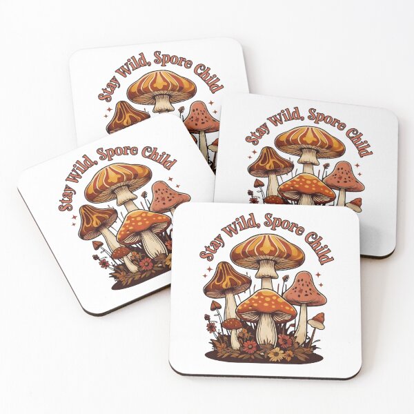Item preview, Autumal Mushrooms and Wildflowers designed and sold by CottonandQuill.