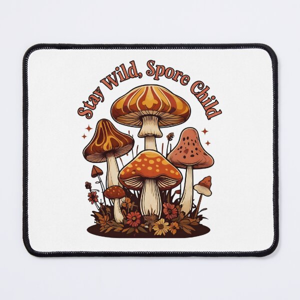 Item preview, Autumal Mushrooms and Wildflowers designed and sold by CottonandQuill.