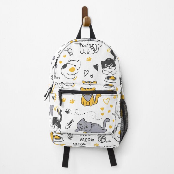 Item preview, Doodle Cats Pose designed and sold by vintageretrostyleshop.