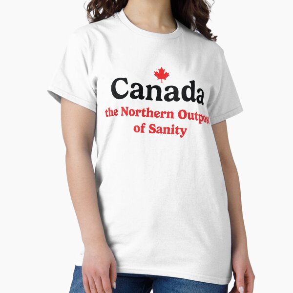 Aperçu de l'œuvre Canada - the Northern Outpost of Sanity créée et vendue par One-Line-Stock.