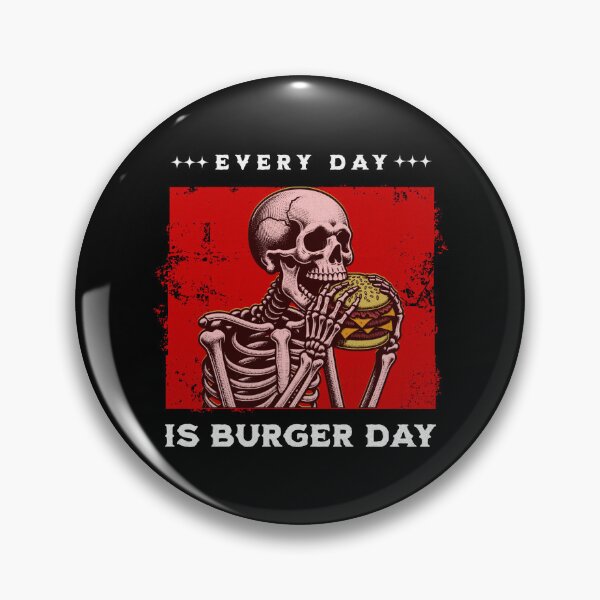 Item preview, Hamburger Burgers Food - Everyday is Burger Day T-Shirt designed and sold by LifmusGoDesigns.