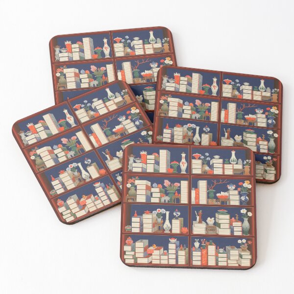 Item preview, Elegant Korean Chaekgeori: A Tribute to Scholar’s Wisdom designed and sold by PhiAg1.618.