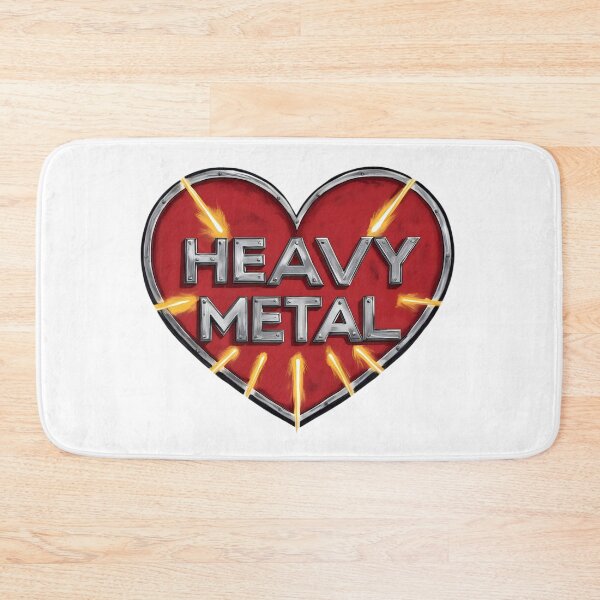Item preview, ILove Heavy Metal Heart Heart designed and sold by altohero.