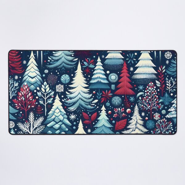 Item preview, Winter Trees And Snow Pattern designed and sold by Funny Vintage Stickers And T-Shirts.